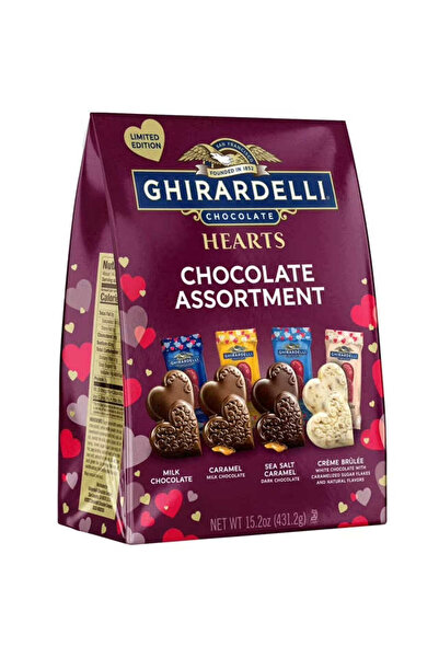 Ghirardelli Chocolate Hearts Assortment Limited Edition - 431.2 g