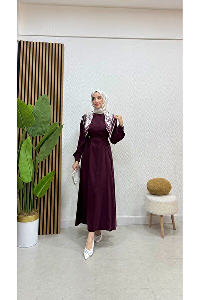 BURCU TESETTÜR Eşarp Elbise 1163