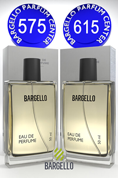Bargello 575 Erkek Parfüm Woody 50 ML EDP + 615 Erkek Parfüm Fresh 50 ML EDP
