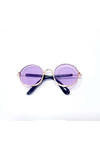 iğne izi Cat Eye Glasses Purple Glass 29