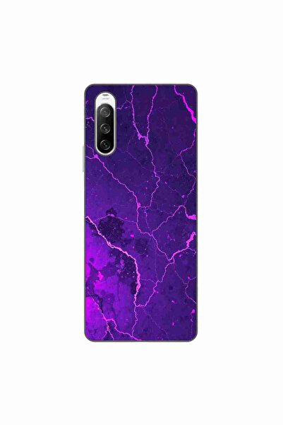 OEM Husa compatibila cu Sony Xperia 10 III Silicon Gel Tpu Model Ultraviolet ...