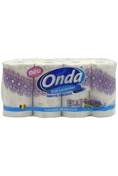 Vader Onda Hartie Igienica 16 buc 3STR Lavanda,