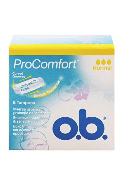 Vader Ob Tampoane Interne 8 buc Procomfort Normal,