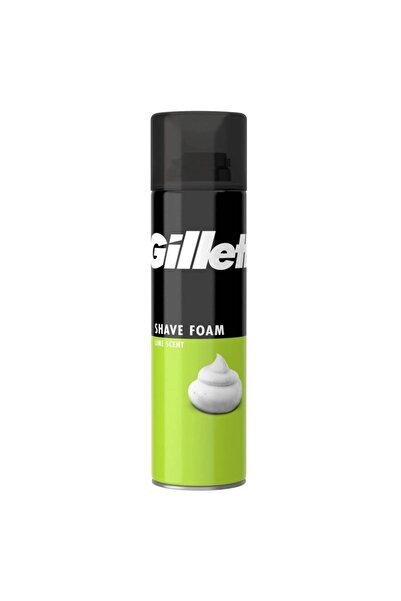 Gillette Foam, Shaved 200 ml Regular Lemon
