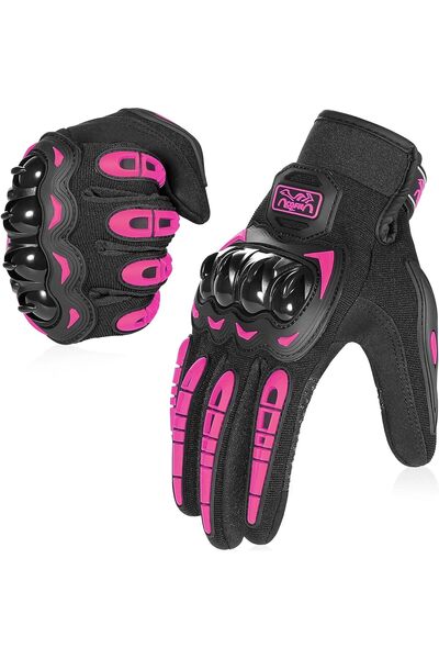 COFIT Motorcycle Gloves Breathable, Touchscreen Motorbike Gloves Anti-Slip Ha...