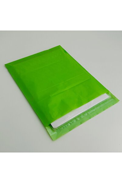 Set 50 Green Courier Bags 260x350 mm Self-Adhesive Made of Resistant Plastic,...