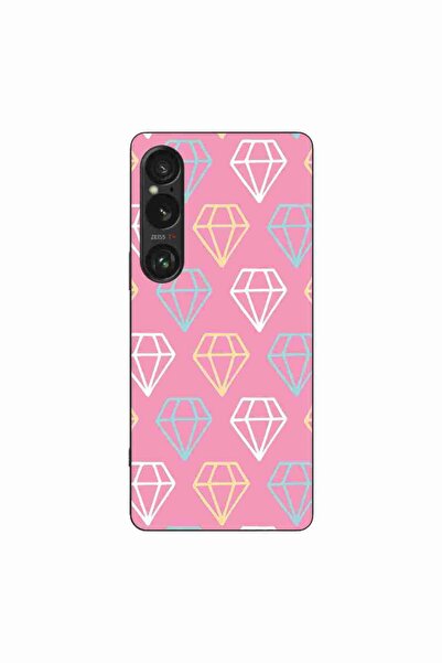 OEM Husa compatibila cu Sony Xperia 1 VI Silicon Gel Tpu Model Diamond Patter...