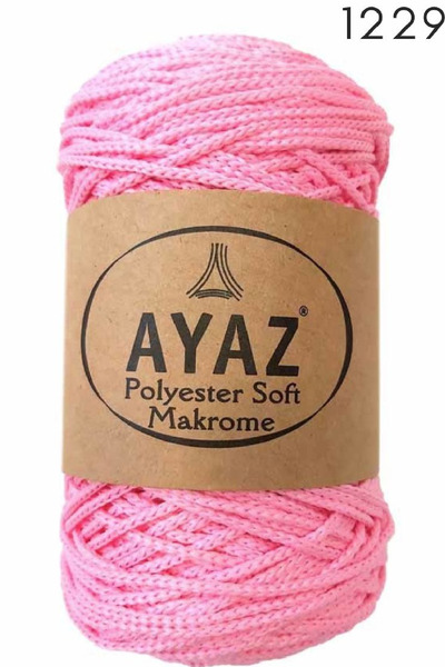 Ayaz Polyester Soft Makrome 250 Gram 175 Metre 1229