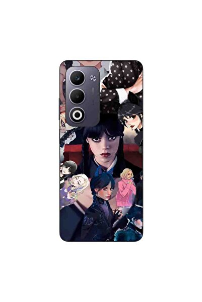 OEM Husa compatibila cu Oppo A5 Silicon Gel Tpu Model Wednesday Addams Colaj ...