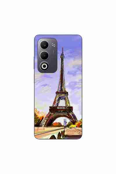 OEM Husa compatibila cu Oppo A5 Silicon Gel Tpu Model Desen Turnul Eiffel