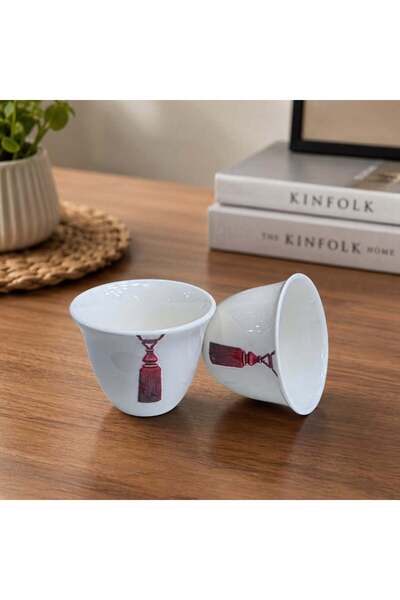 NAJM ALDIRA Dotted Ceramic Holiday Mugs