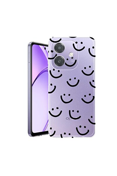 bestcase Husa pentru OPPO A40 / A40M, BestCase¬Æ Clear Silicon 2MM, Smiley, A...