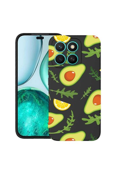 bestcase ¬Æ Husa TPU Ultra Slim Compatibil cu Honor X6c, cu Design Avocado, 3...