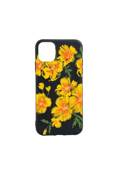 bestcase Θήκη Σιλικόνης με Λουλούδια, Παστέλ χρώματα, συμβατή με Xiaomi Mi 11...