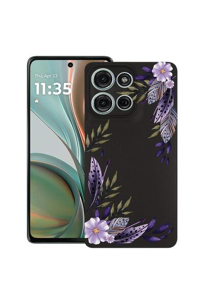 bestcase ¬Æ Husa TPU Ultra Slim Compatibila cu Motorola Edge 50 Neo, Floral -...