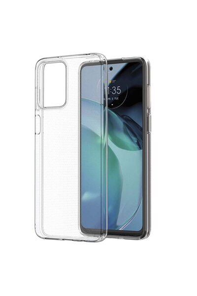 bestcase Husă transparentă din silicon TPU + Folie de sticlă inclusă, compati...