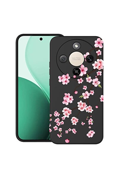 bestcase ¬Æ Husa TPU Ultra Slim Compatibila cu Honor Magic8 Lite, Japan Cherr...
