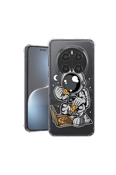 bestcase ¬Æ Husa pentru Honor Magic7 Pro, Anti Shock 1.5MM, Astronaut Pizza, ...
