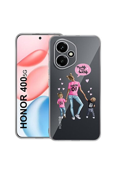 bestcase Διαφανής Θήκη Σιλικόνης για Honor 400, Ζωή Μαμάς Αγόρι και Κορίτσι, ...