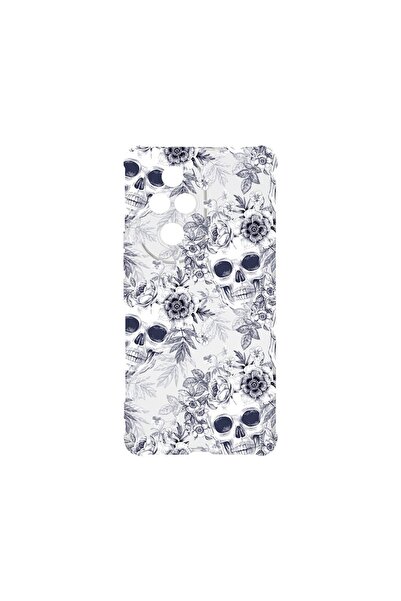 bestcase Husă pentru Honor 200 5G, BestCase® Antișoc 1.5MM, Design Craniu Alb...
