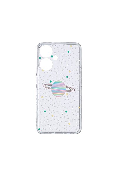 bestcase Διαφανής Θήκη Σιλικόνης, Συμβατή με Honor X7b, Σχέδιο Σύμπαν, Πλανήτ...