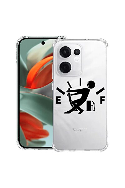 bestcase Θήκη συμβατή με OPPO Reno13 F 5G, Αντικραδασμική 1.5MM, Out Of Fuel,...