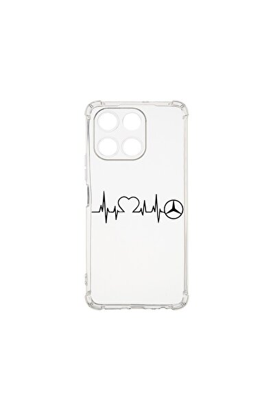 bestcase ¬Æ Husa pentru Honor 200 Smart, Anti Shock 1.5MM, I Love Mercedes Be...