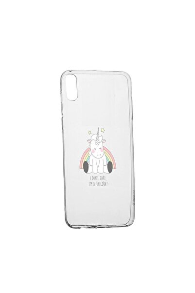 bestcase Husa Unicorn - I Don't Care, pentru Motorola Moto E6, rezistenta la ...
