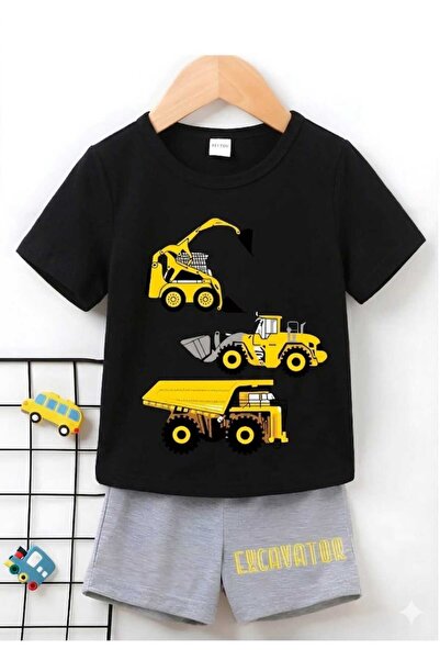 NC Nicee Clothes LETNJA DEČJA MAJICA I KRATKE PANTALONE UNISEKS (S TISKOM EKS...