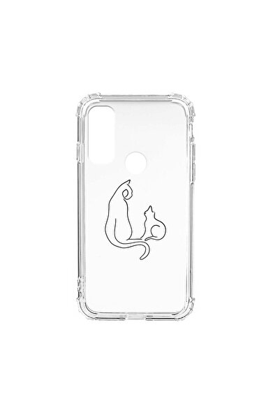 bestcase Husa Anti Shock Silicon Compatibila cu Motorola Moto E20, Abstract C...