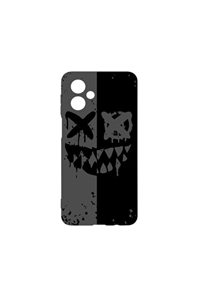 bestcase Husa pentru Motorola Moto G55, BestCase¬Æ Slim SIlicon 0.8MM, Smiley...