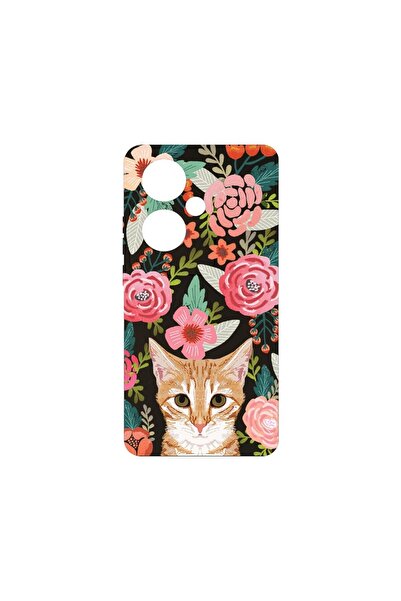 bestcase Husa BestCase® Silicon Premium, Compatibilă cu OPPO Reno 11F, Pisică...