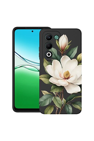 bestcase ¬Æ Ultra Slim TPU Case Compatible with OPPO A5, Floral - White Magno...