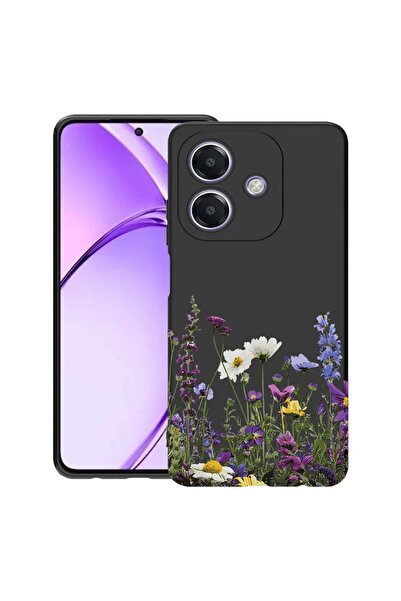bestcase ¬Æ Husa TPU Ultra Slim Compatibila cu OPPO A40 / A40M / A60 5G, Flor...