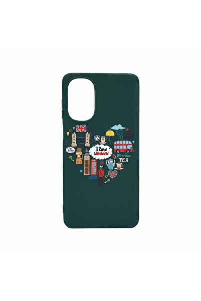 bestcase Husa Silicon, Compatibila Cu Motorola Moto G62 5G, I Love London, Re...