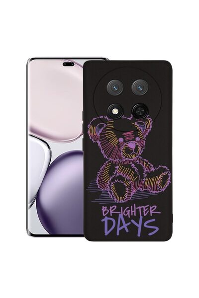 bestcase Husă pentru Honor Magic 7 Lite, Silicon Premium Subțire 1.2MM, Ursul...