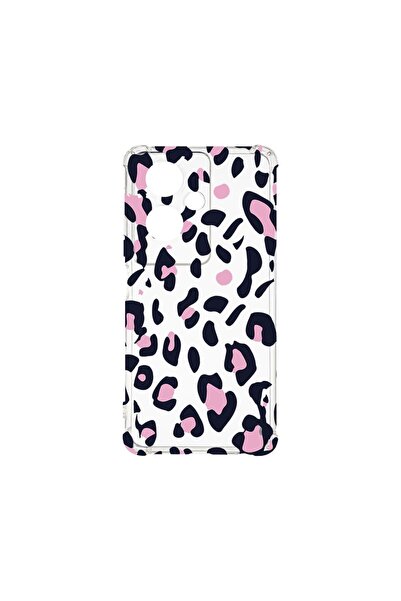bestcase Αντικραδασμική Θήκη 1.5MM, Συμβατή με OPPO Reno 11F, Ροζ Σχέδιο Λεοπ...