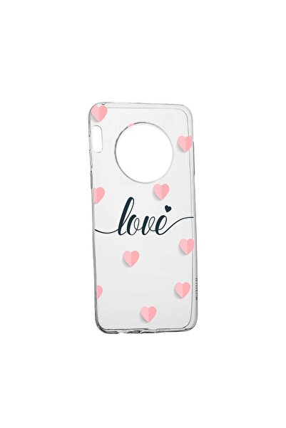 bestcase Θήκη σιλικόνης, Συμβατή με Huawei Nova Y90, Σχέδιο Καρδιές που πετού...