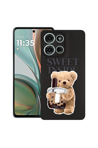 bestcase Ултра тънък TPU калъф, съвместим с Motorola Edge 60 Neo, с дизайн на...