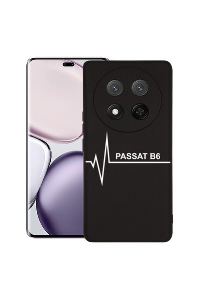bestcase Калъф за Honor Magic 7 Lite, Премиум тънък силиконов 1.2ММ, Passat B...
