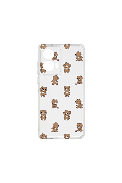 bestcase Прозрачен силиконов калъф 2ММ, съвместим с Motorola Edge 50 Fusion, ...