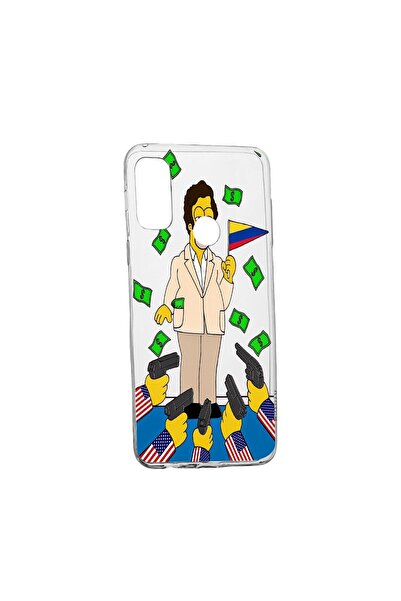 bestcase Husa Silicon Narcos Simpson, Movie Compatibila Cu Motorola Moto E40,...
