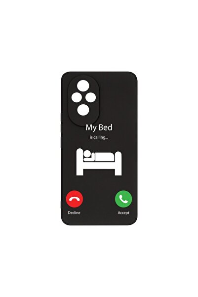 bestcase Husă Premium din Silicon, Compatibilă cu Honor 200, My Bed Is Callin...