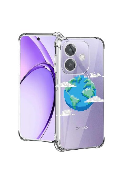bestcase ¬Æ Husa pentru OPPO A60 5G / A40 / A40M, Anti Shock 1.5MM, Minecraft...