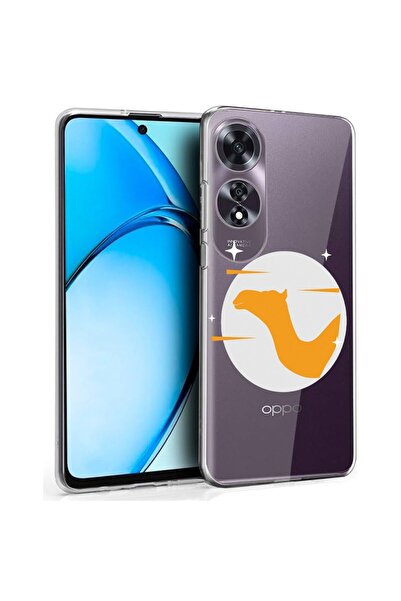 bestcase ¬Æ Husa pentru OPPO A60 4G, Clear Silicon 2MM, Camel, Antisoc, Prote...