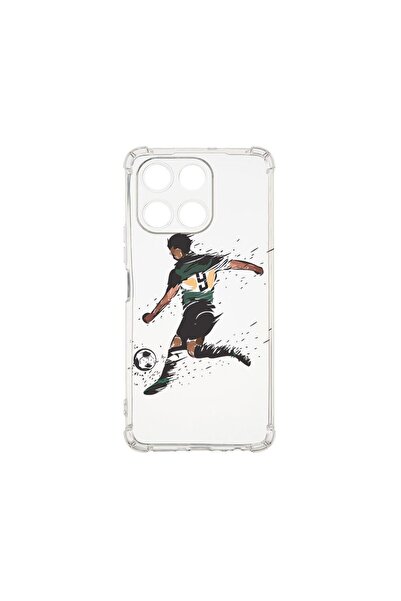 bestcase Husa BestCase¬Æ Anti Shock 1.5MM, Compatibila Cu Honor X6a, Football...