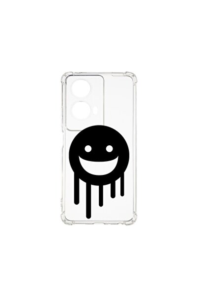 bestcase Husa pentru Motorola Moto G35, BestCase¬Æ Anti Shock 1.5MM, Smiley, ...