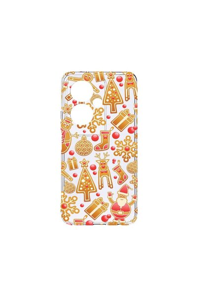 bestcase Husa BestCase¬Æ Clear Silicon 2MM, Compatibila Cu OPPO A79 5G, Xmas,...