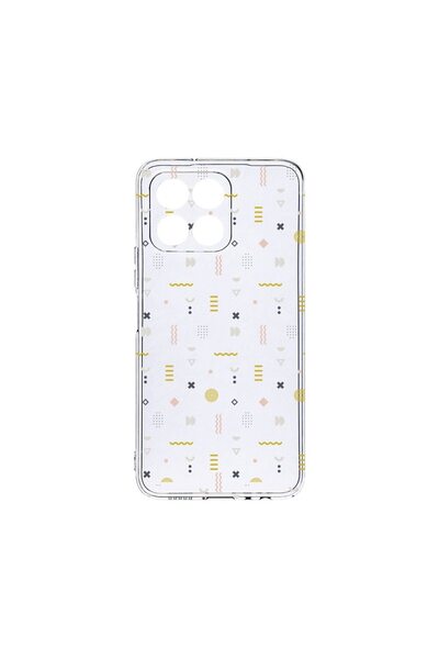 bestcase Husa BestCase¬Æ Clear Silicon, Compatibila Cu Honor 70 Lite, Symbols...
