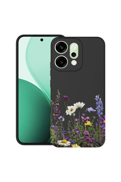 bestcase Θήκη TPU Υπέρλεπτη Συμβατή με OPPO Reno14, Φλοράλ - Αγριολούλουδα, 2...